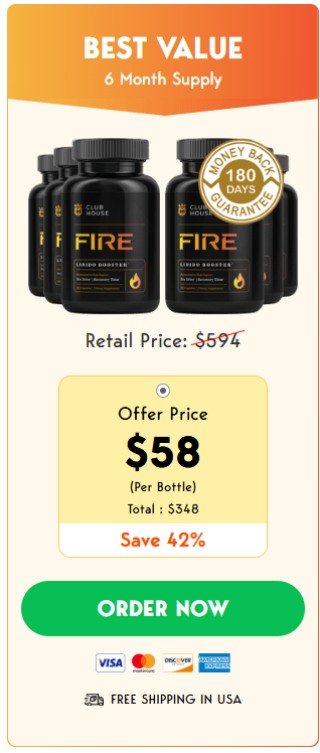 Order Clubhouse Fire 6 bottle best value package